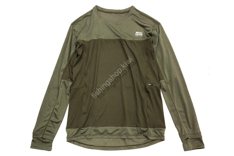 Abu Garcia PURE FISHING JAPAN SCORON INSECT REPELLENT&COOLING UV DRY L /  S-T OLIVE L L Wear buy at