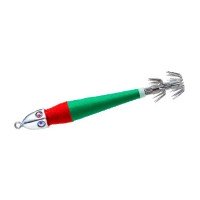 DUEL A1735 Lead Squid Jig No.25 #06 FRM Flash Red Green