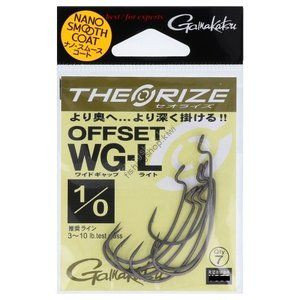 GAMAKATSU Theorize Offset WG L [Nano Smooth Coat] #1/0 (7pcs)