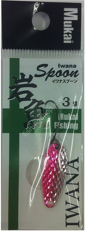 MUKAI Iwana Slim 3.0g #07 Silver Pink