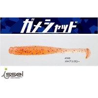 ISSEI UmiTaro Game Shad 2.5in # 040 krill glow