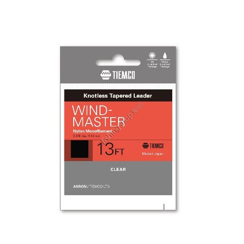 TIEMCO Windmaster Leader [Clear] 5X