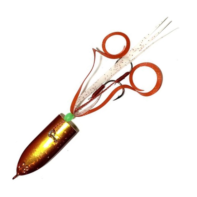 DAMIKI Big Mouse Curly 60g #C05 Gold Holo/Red