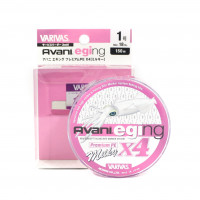 VARIVAS Avani Eging Premium PE x4 Milky [Pink-Based Marking Line] 150m #1 (18lb)