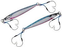 JACKALL BamBluz Jig Short 180g Sakuramasu Special #G-0642 Blue Pink Glow Dot