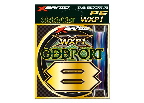 YGK XBraid Oddport WXP1 x8 [10m x 5colors] 100m 12 connections #2.5 (50lb)