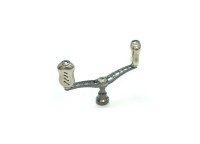 LIVRE 3852 Double Handle Wing 100 Fino Knob for Daiwa #Gunmetal/Titanium
