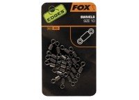 FOX EDGES Swivels Size 10 (20pcs)