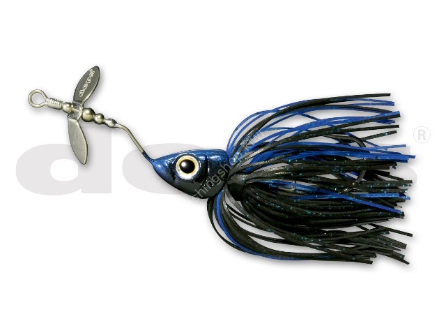 DEPS Propjig Tiny Prop Weedless 1/2oz #02 Blue Black