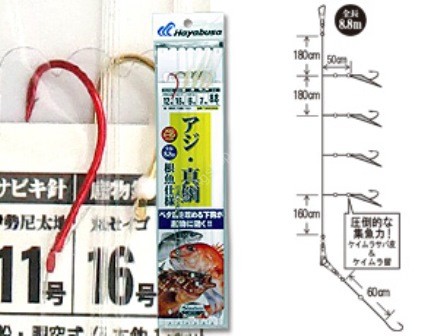 SENSHOU T30522G5 Aji Madai Nezakana Specification 12-7