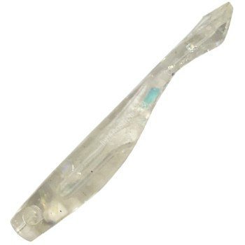 BERKLEY PBSSSS1.5-CHF Slider Shad 1.5 inches Clear Hologram Fleck