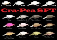 LUCKY CRAFT Deep Cra-Pea SFT #Clear