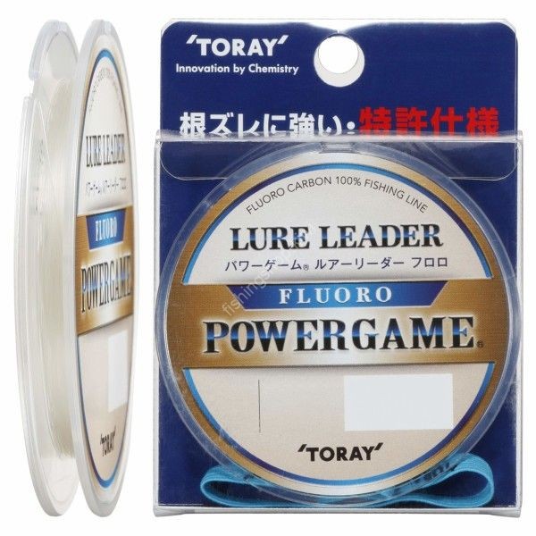 TORAY Powergame Lure Leader Fluoro [Natural] 30m #1 (5lb)