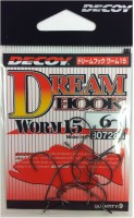 DECOY Worm 15 Dream Hook #6 NS Black