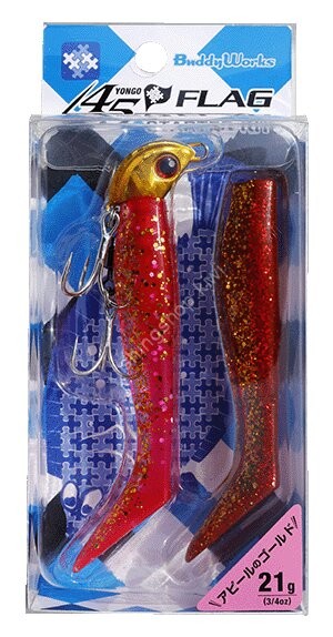 BUDDY WORKS 45 Flag Starter Kit 21g #GD2 Gold II