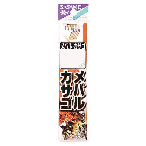 SASAME Mebaru Kasago GA007 [Gold] #9 w/Thread