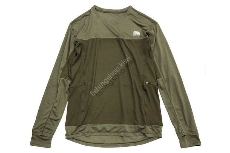 Abu Garcia PURE FISHING JAPAN SCORON INSECT REPELLENT&COOLING UV DRY L / S-T OLIVE M M