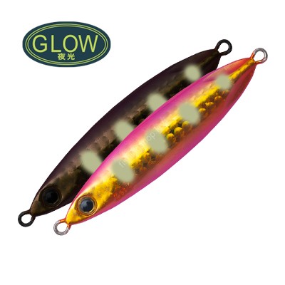 ANGLERS REPUBLIC PALMS Slow Blatt Cast Wide 40 #RZ-495 Pink Ejj Glow