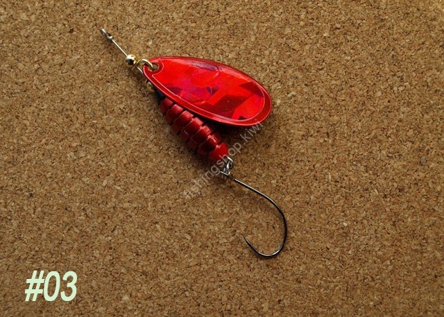 RIVER OLD Satellite. Toopeedo 8.0g #03 Red Hologram