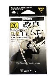 GAMAKATSU Kairyo Kanmuro [Silver] #26 (4pcs)