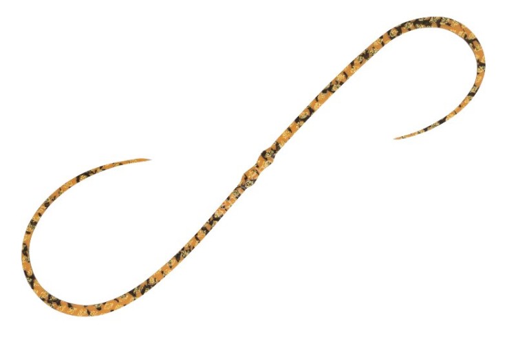 JACKALL BinBin Dama Custom Necktie Fine Finesse #F-0324 Striped Orange Gold Lame JACKALL BinBin Dama Custom Necktie Fine Finesse #F-0324 Striped Orange Gold Lame