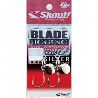 SHOUT 368BS Blade Jigging Spare Hook Silver L
