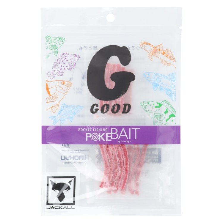 JACKALL Poke Bait (Good Meal) Red