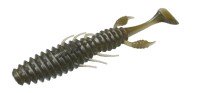 FLASH UNION Abacus Shad 4.3 #025 G Green Pumpkin
