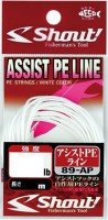 SHOUT! Assist PE Line 89-AP [White] 3m 100lb