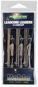 DAIWA Korda Kable Leadcore Leader Lead Clip #Gravel (3pcs)