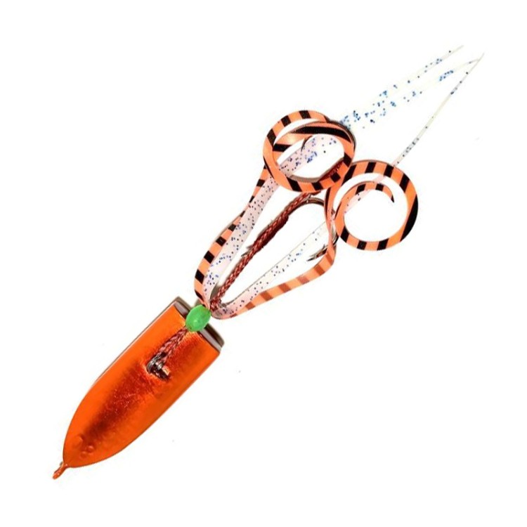 DAMIKI Big Mouse Curly 60g #C11 Dynamite Orange