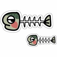 OTHER BRANDS HISAO DESING Taberare Masu Stickers - Jitome
