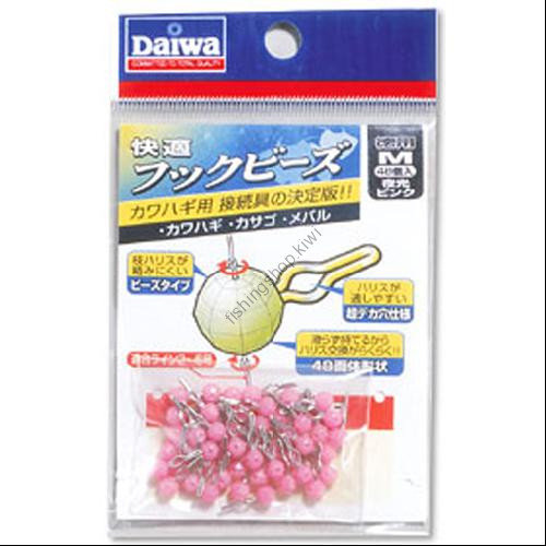 Daiwa KAITEKI HOOK BEADS ECONOMY M Luminous Pink