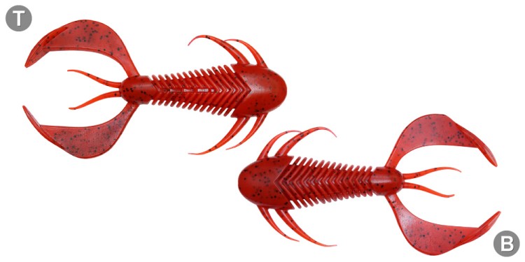 MEGABASS Rock Hog 2.5'' #Solid Red (7pcs)