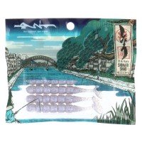 WANS Shinari Shad 3.1" #019 BL Pearl MSP / BK FK
