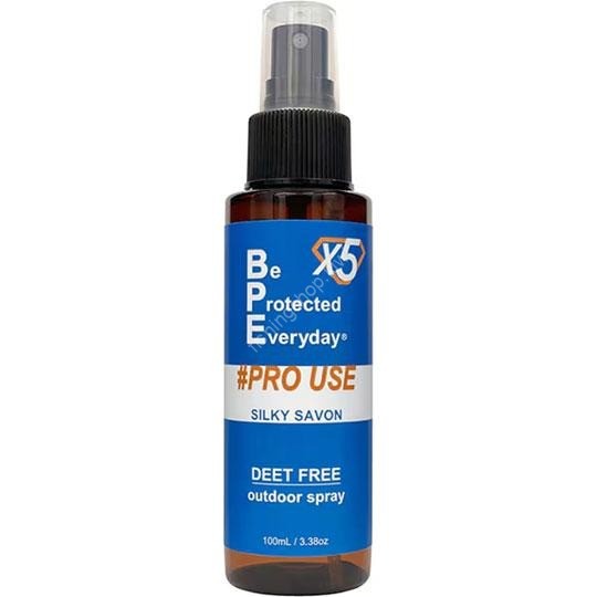 BUG PROTECTOR Fabric Spray Be Protected Everyday X5 SS Silky Soap