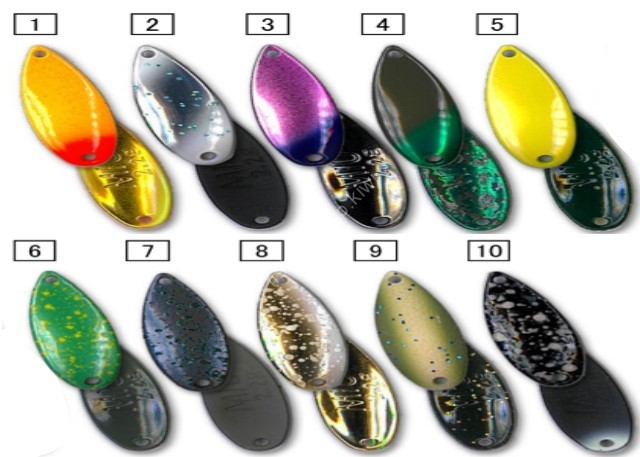 FOREST Miu 25Dan Color 2.8g #10 TI Firefly