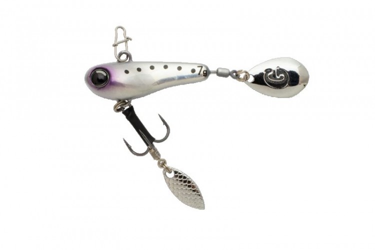 JACKALL GooD MeaL Spin Blade+ 5.0g #Keimura Shirasu Silver