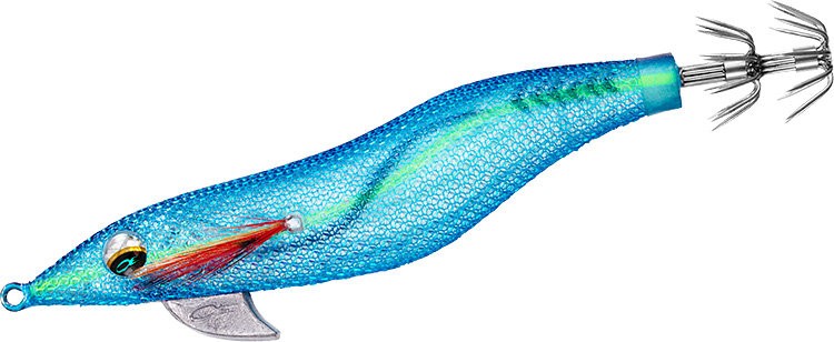 DAIWA Emeraldas Fall LC Rattle 2.5 Keimura Clear Blue Aji
