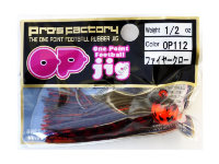PRO'S FACTORY ONE POINT FOOT BALL 1 / 2 FIRE CRAW