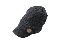 MAZUME Knit Cap (With Brim) #Charcoal