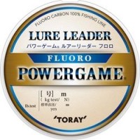 TORAY Powergame Lure Leader Fluoro [Natural] 30m #1.2 (6lb)