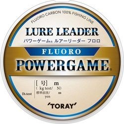 TORAY Powergame Lure Leader Fluoro [Natural] 30m #1.2 (6lb)