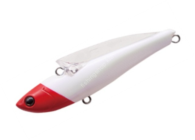 TACKLE HOUSE Shores SpinoVib SSV70 #01 Pearl Red Head