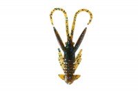 BERKLEY PowerBait Inch Hawg 1.5inch #GPBF Green Pumpkin Blue Fleck