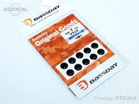 BASSDAY 3D Eye Seal 7 mm Black