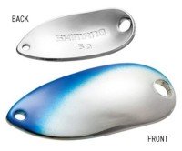 SHIMANO TR-M35R Cardiff Roll Swimmer Premium Plating 3.5g #76T Blue Silver