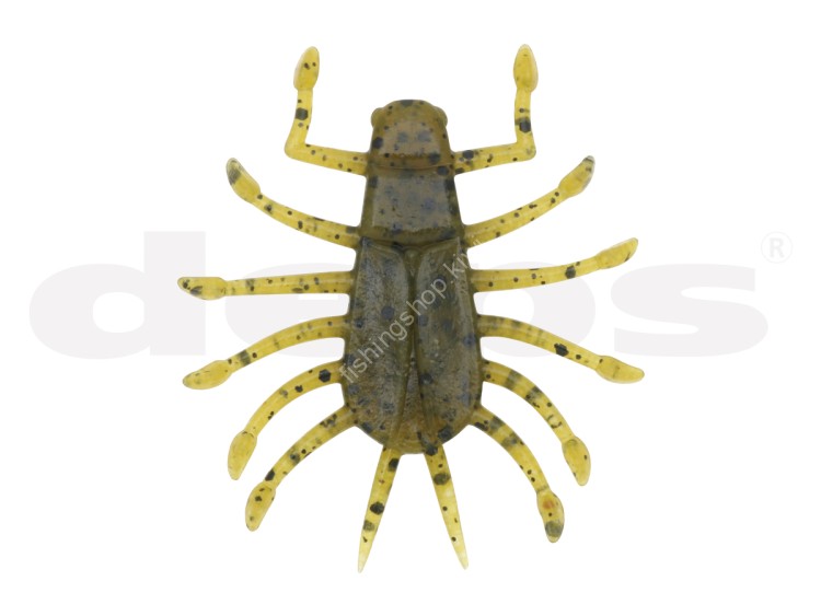 DEPS Wiggle Bug 1.2'' 2.0g (SinKing) #12 Green Pumpkin (6pcs)