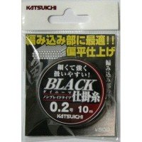 DECOY KATSUICHI Black Shikake Ito 10m #0.2