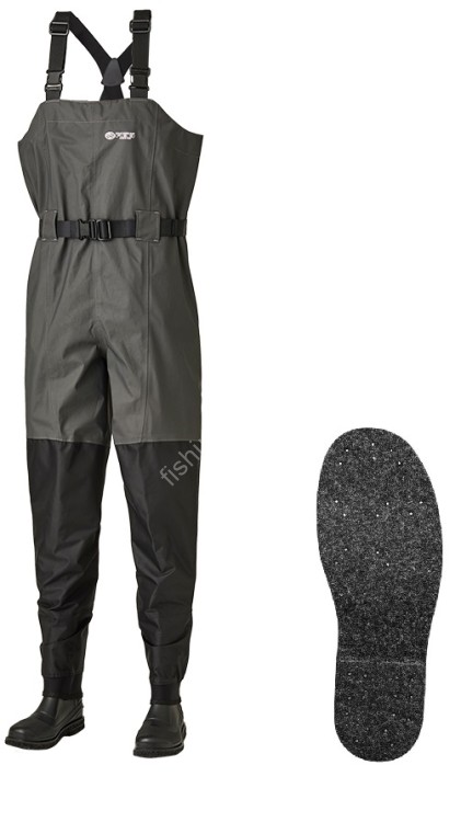 RBB 7736 Hybrid Waders III (Gray/BK) M